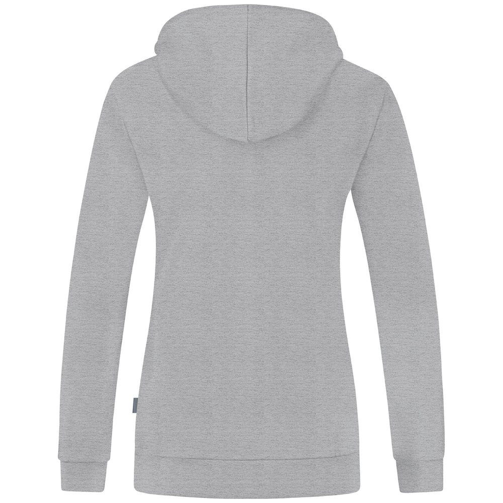 JAKO Kapuzenjacke Organic Damen (hellgrau meliert)
