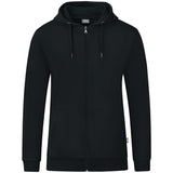 JAKO Kapuzenjacke Organic Unisex Schwarz