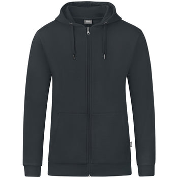 JAKO Kapuzenjacke Organic Damen Grau