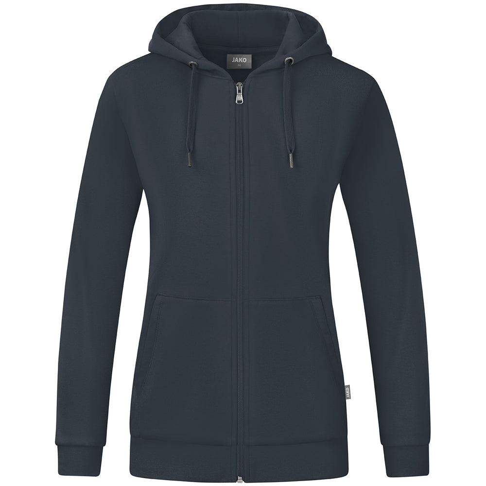JAKO Kapuzenjacke Organic Damen (anthrazit)