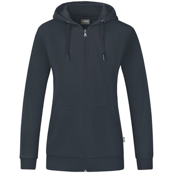 JAKO Kapuzenjacke Organic Damen (anthrazit)