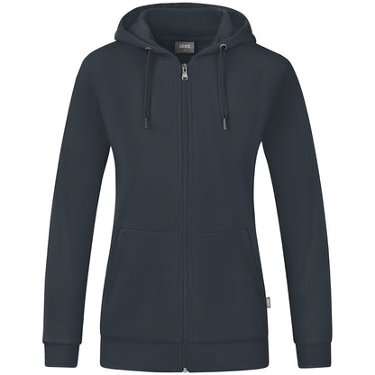 JAKO Kapuzenjacke Organic Damen (anthrazit)