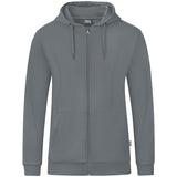 JAKO Kapuzenjacke Organic (steingrau)