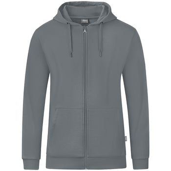 JAKO Kapuzenjacke Organic (steingrau)