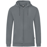 JAKO Kapuzenjacke Organic Unisex Grau