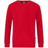 JAKO Sweat Organic Unisex Rot