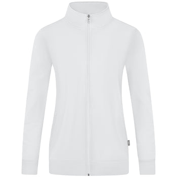 JAKO Sweatjacke Doubletex Damen (weiß)
