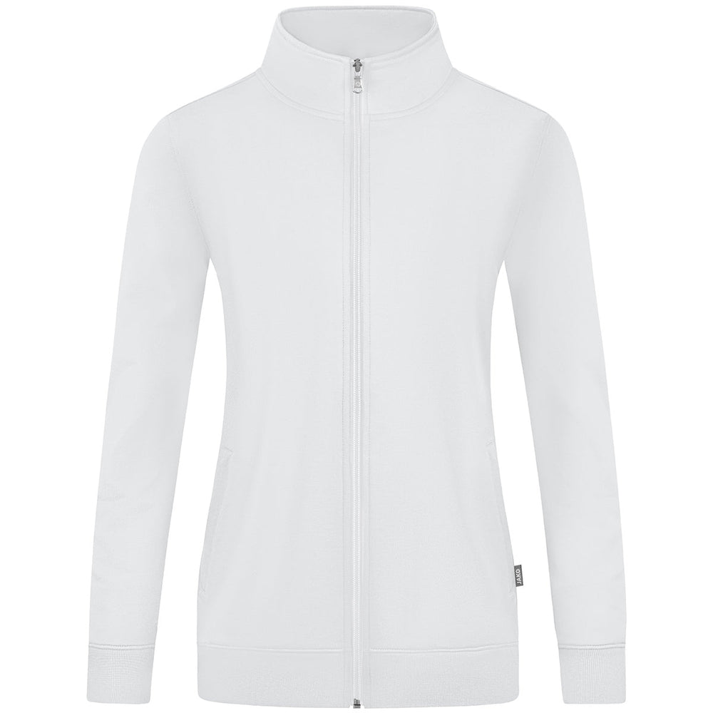 JAKO Sweatjacke Doubletex Damen Weiß