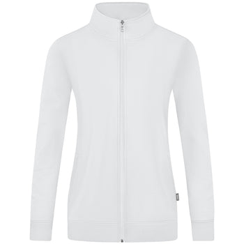 JAKO Sweatjacke Doubletex Damen Weiß