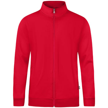 JAKO Sweatjacke Doubletex Unisex Rot