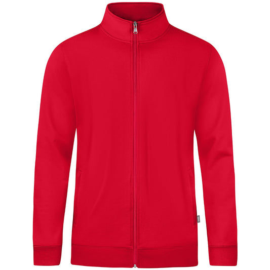 JAKO Sweatjacke Doubletex Unisex Rot