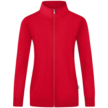 JAKO Sweatjacke Doubletex Damen (rot)