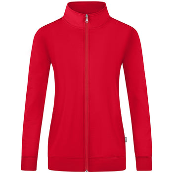 JAKO Sweatjacke Doubletex Damen Rot