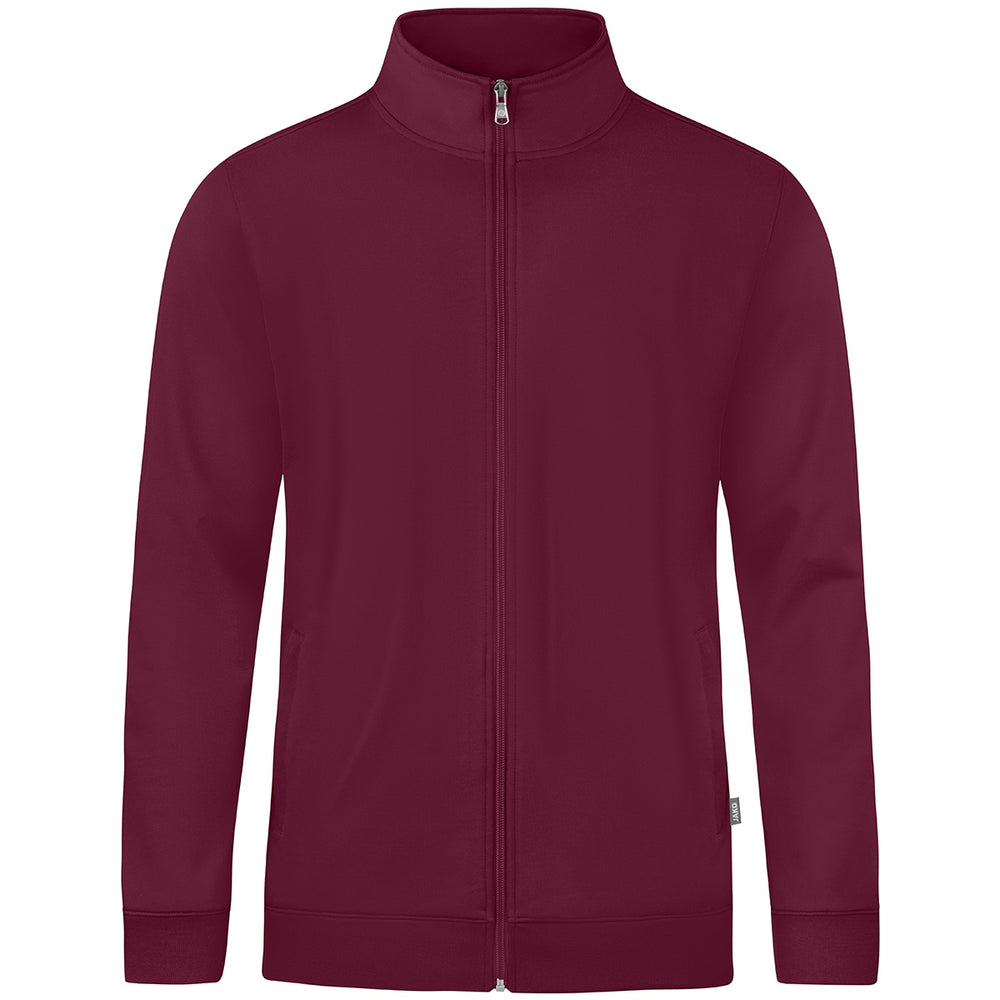 JAKO Sweatjacke Doubletex (maroon)