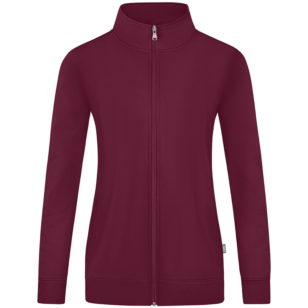 JAKO Sweatjacke Doubletex Damen (maroon)