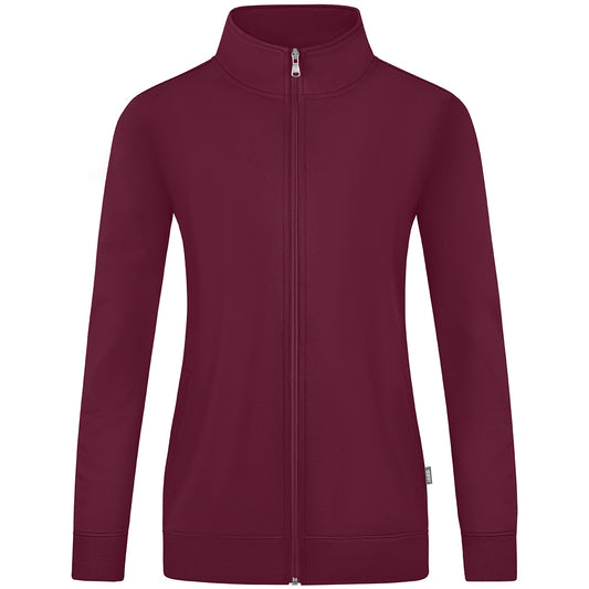 JAKO Sweatjacke Doubletex Damen (maroon)