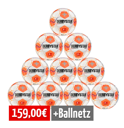 Derbystar 10er Ballpaket BL CLUB S-LIGHT v24 290 Weiß 4