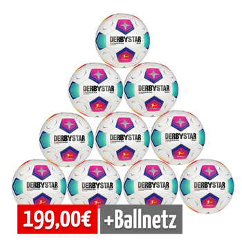 Derbystar 10er Ballpaket BL PLAYER SPECIAL v23 Weiß 5