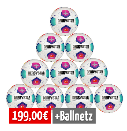 Derbystar 10er Ballpaket BL PLAYER SPECIAL v23 Weiß 5