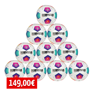 Derbystar 10er Ballpaket BL PLAYER SPECIAL v23 420 Weiß 5