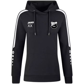 FC Frisia Kapuzensweat Damen Schwarz