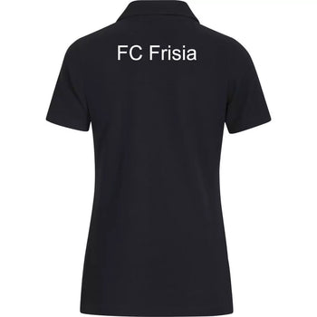 FC Frisia Polo Base Damen Schwarz