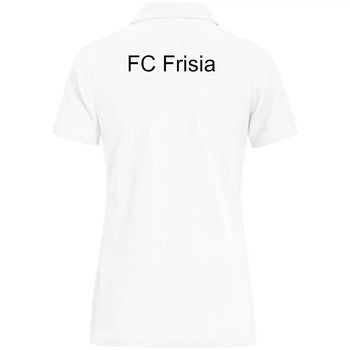 FC Frisia Polo Base Damen Weiß