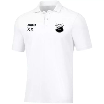 FC Frisia Polo Base Kinder Weiß