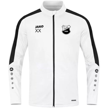 FC Frisia Polyesterjacke Kinder Weiß