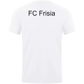 FC Frisia T-Shirt Baumwolle Unisex Weiß