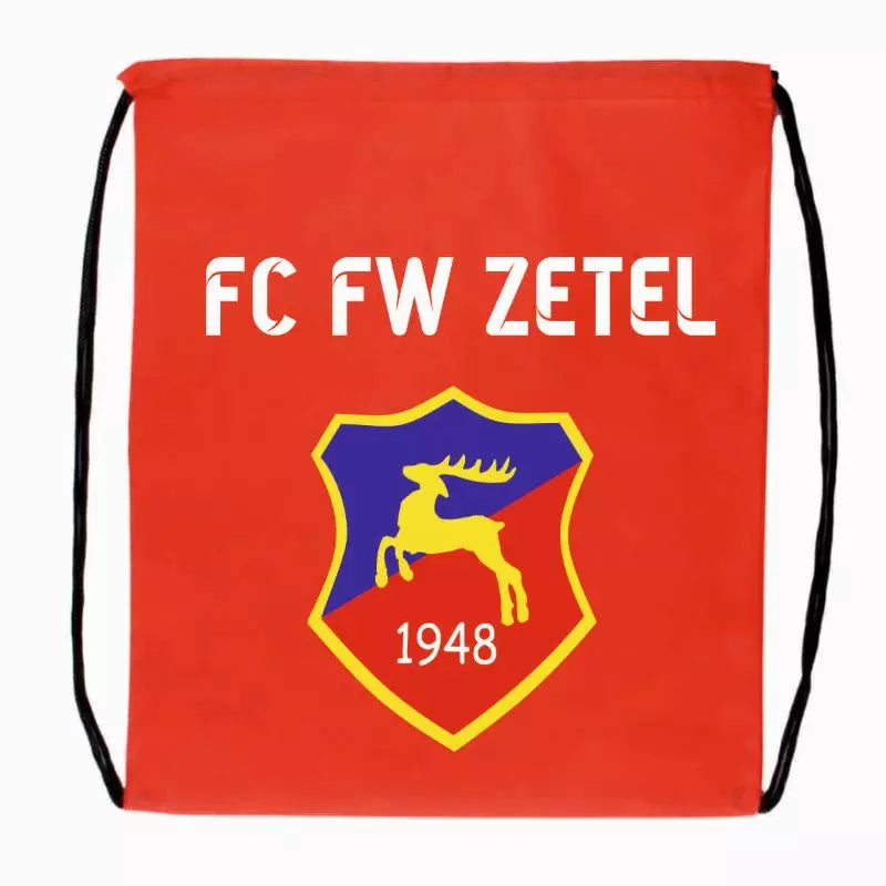 FC FW Zetel Fan Turnbeutel Rot