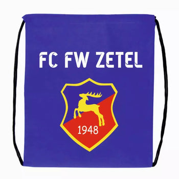 FC FW Zetel Fan Turnbeutel Blau