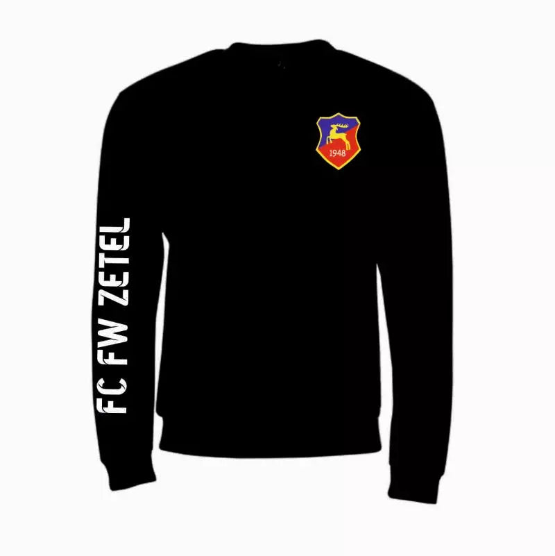 FC FW Zetel Fan Sweatshirt Unisex Schwarz