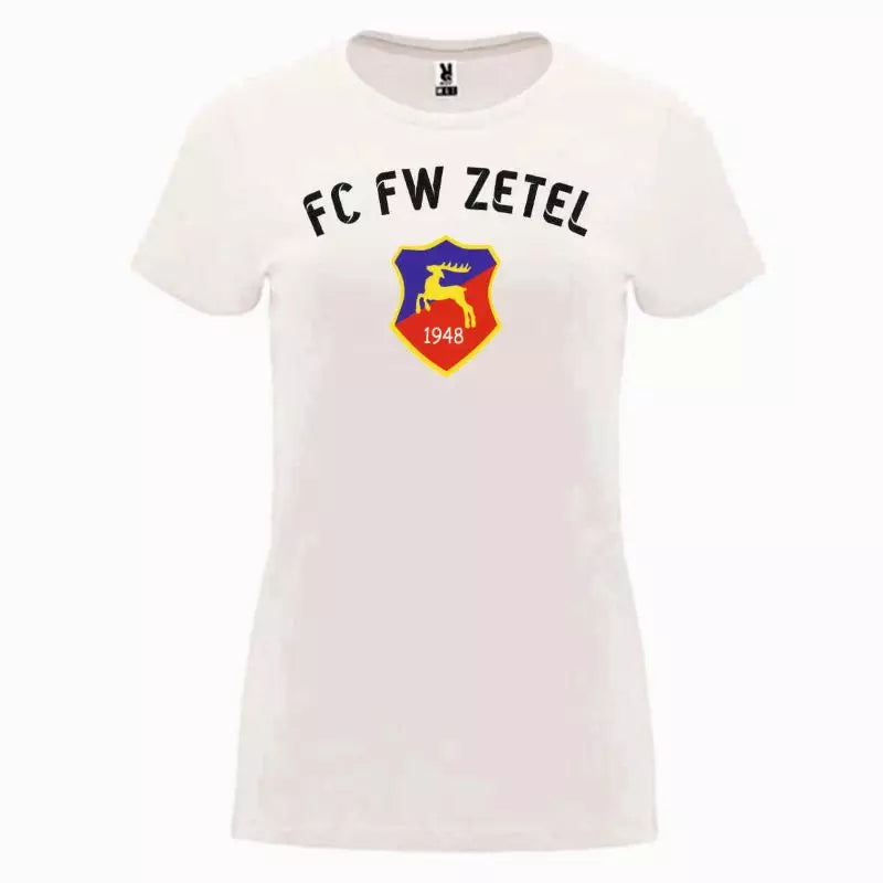 FC FW Zetel Fan Shirt Goal Damen Weiß