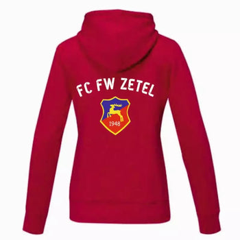 FC FW Zetel Fan Hoodie Damen Rot