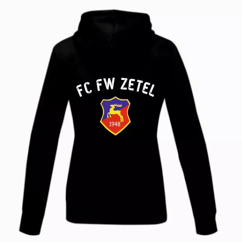 FC FW Zetel Fan Hoodie Damen Schwarz