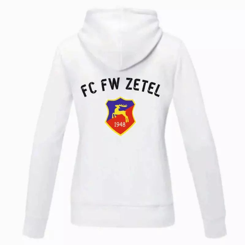 FC FW Zetel Fan Hoodie Damen Weiß