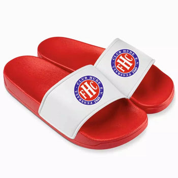 FC Hude Fan Badelatschen Rot