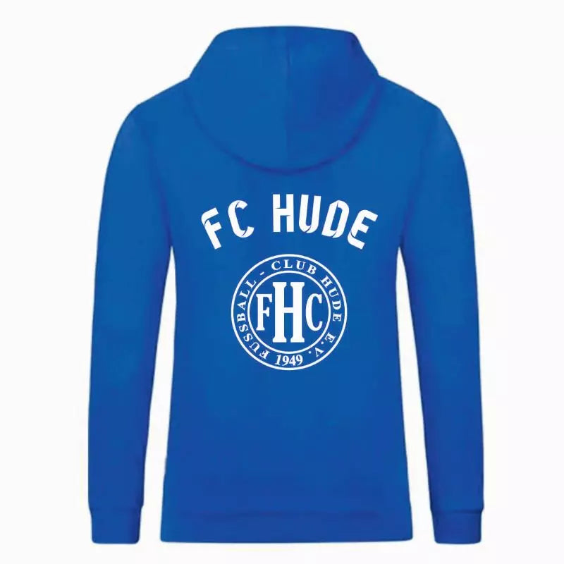FC Hude Fan Hoodie Kinder Blau