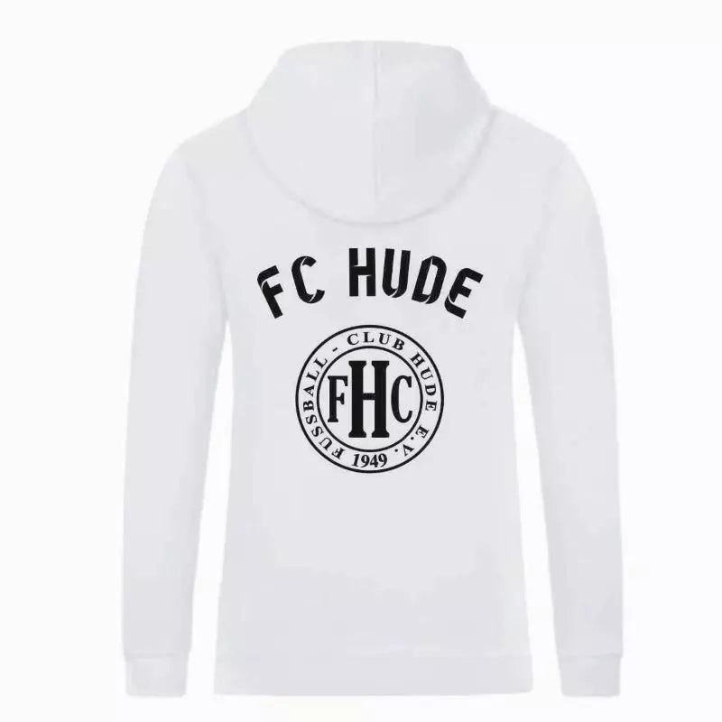 FC Hude Fan Hoodie Unisex Weiß