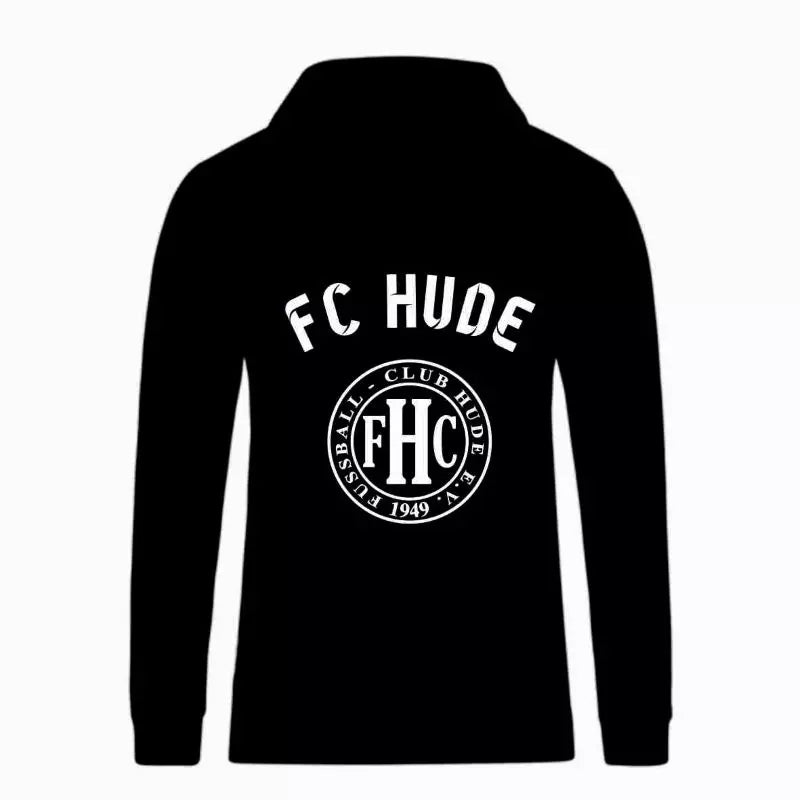 FC Hude Fan Hoodie Unisex Schwarz
