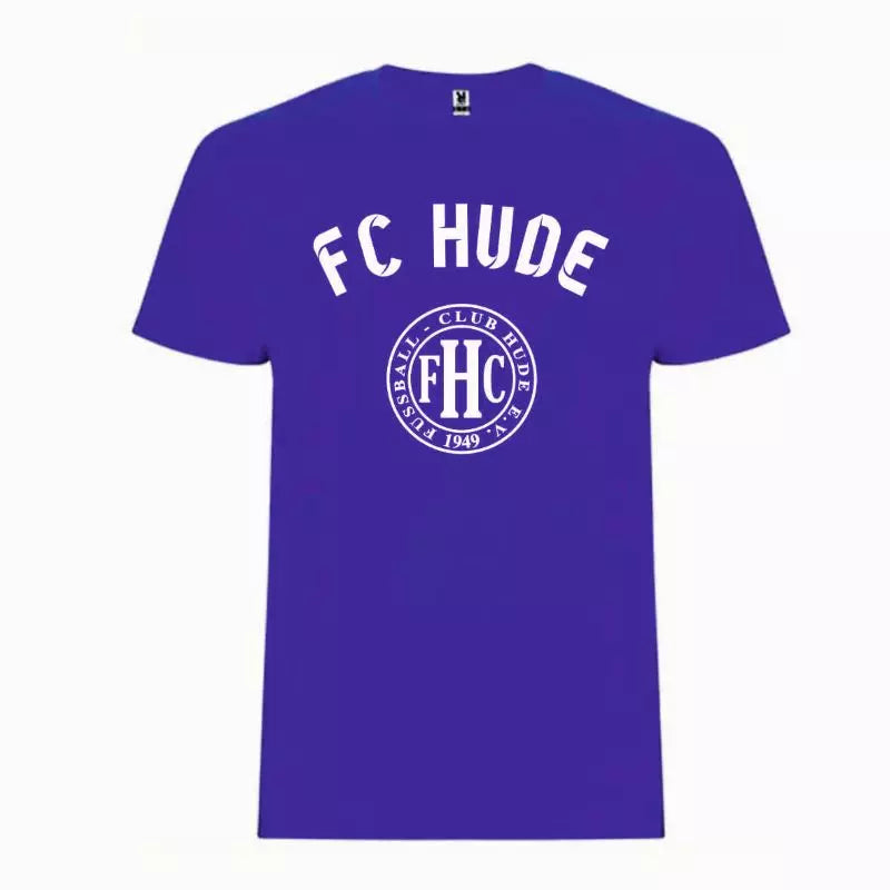 FC Hude Fan Shirt Goal Kinder Blau