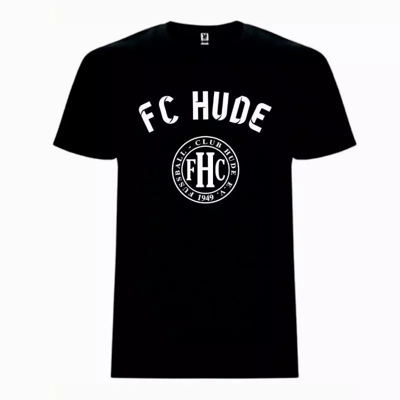 FC Hude Fan Shirt Goal Kinder Schwarz