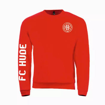 FC Hude Fan Sweatshirt Unisex Rot