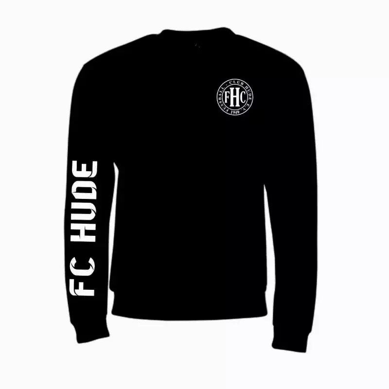 FC Hude Fan Sweatshirt Unisex Schwarz
