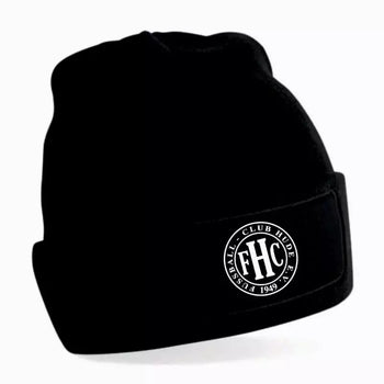 FC Hude Fan Strickmütze Schwarz