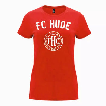 FC Hude Fan Shirt Goal Damen Rot