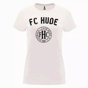 FC Hude Fan Shirt Goal Damen Weiß