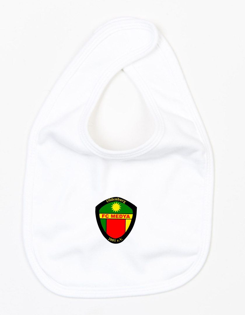 FC Medya Fan - Lätzchen Baby weiß