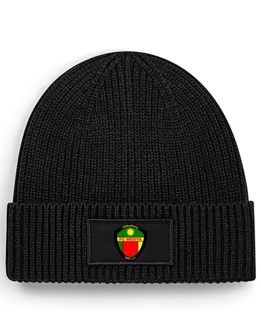 FC Medya Fan - Rippstrick Beanie schwarz